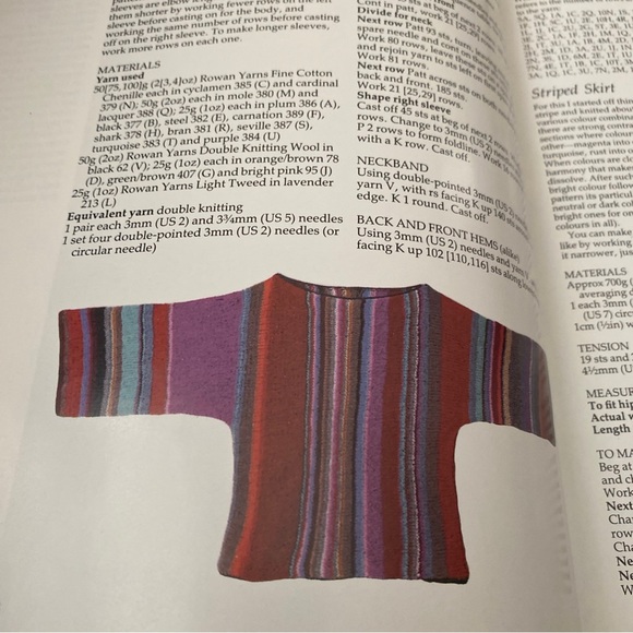 Glorious Knits by Kaffe Fassett/15 amazing designs for sweaters, shawls, dresses - Picture 9 of 10